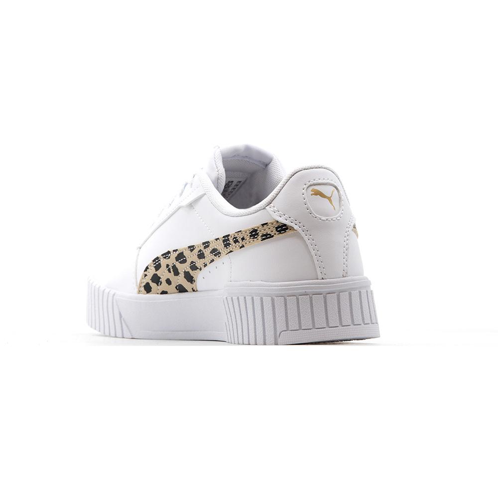 Foto 4 pulgar | Tenis Puma Carina 2.0 Animal Jr color Blanco para Mujer