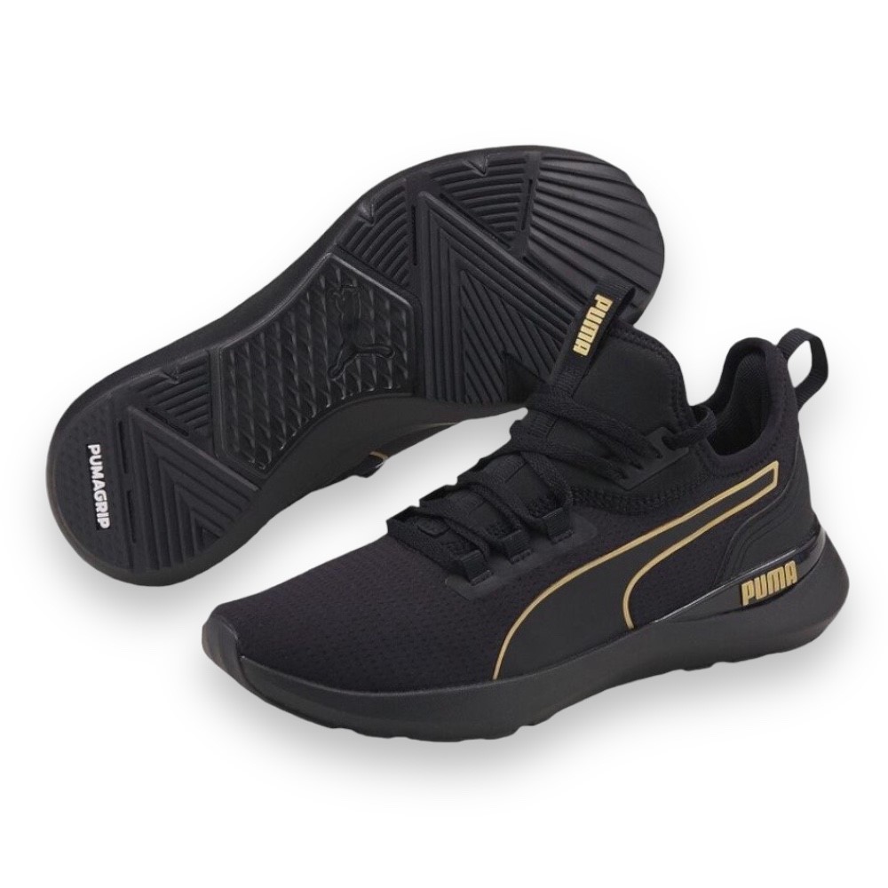 Foto 4 pulgar | Tenis Puma Pure Xt Negro con Dorado para Mujer