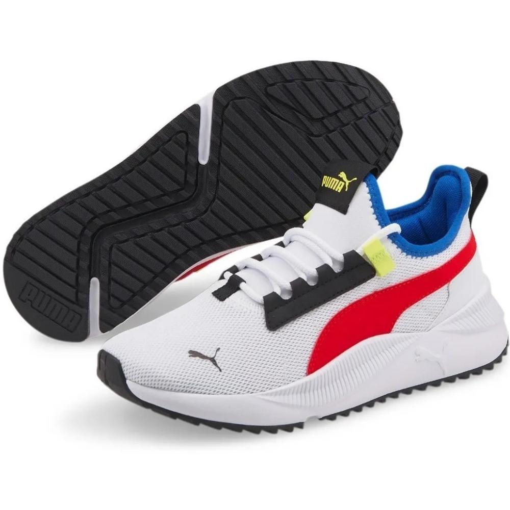 Foto 2 pulgar | Tenis Puma Pacer Easy Street Jr color Blanco Unisex