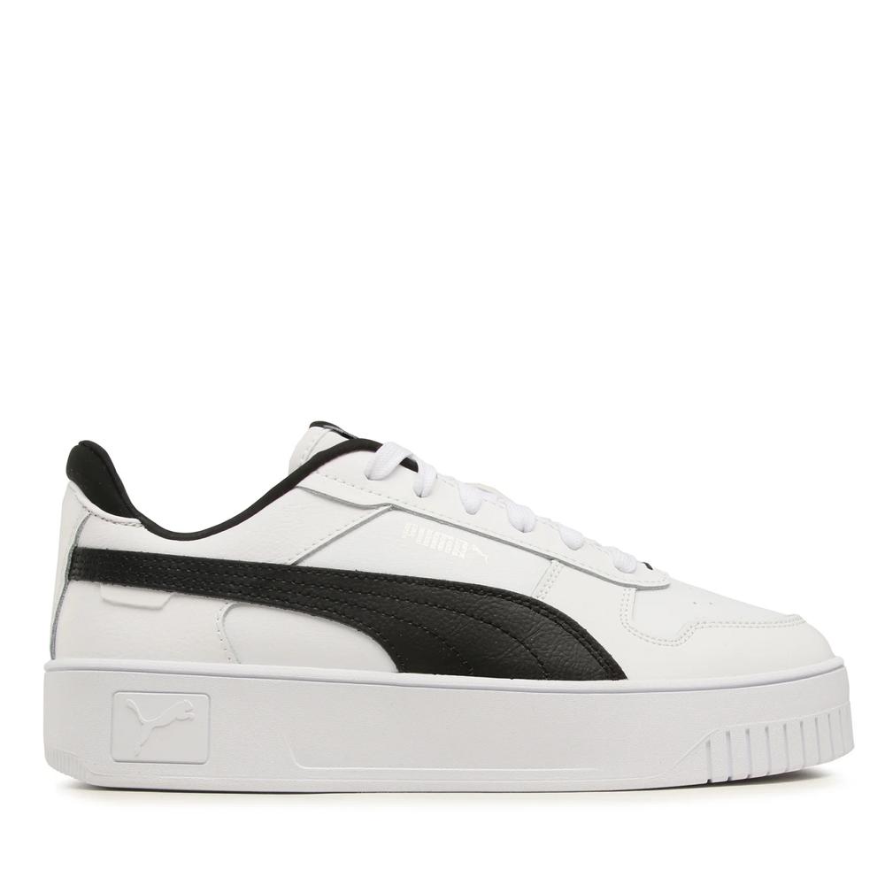 Foto 3 pulgar | Tenis Puma Carina Street Blancos para Mujer