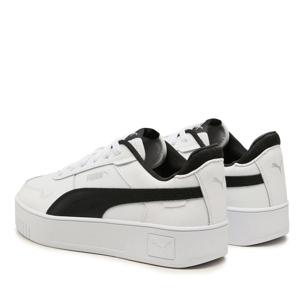 Foto 5 pulgar | Tenis Puma Carina Street Blancos para Mujer