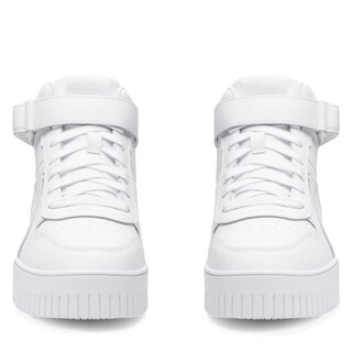 Foto 5 | Tenis Puma Carina Street Mid Blancos para Mujer