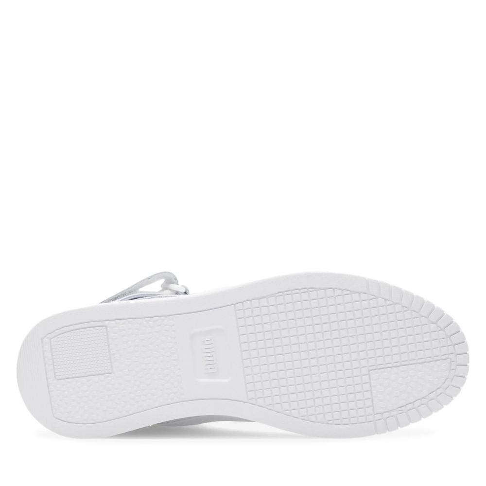 Foto 9 pulgar | Tenis Puma Carina Street Mid Blancos para Mujer