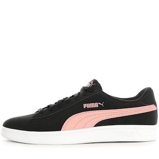 Foto 1 | Tenis Puma 365160-18 Smash V2 Buck Negros para Mujer