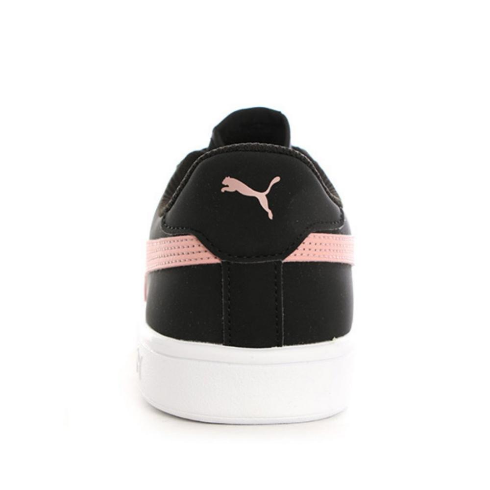 Foto 3 | Tenis Puma 365160-18 Smash V2 Buck Negros para Mujer