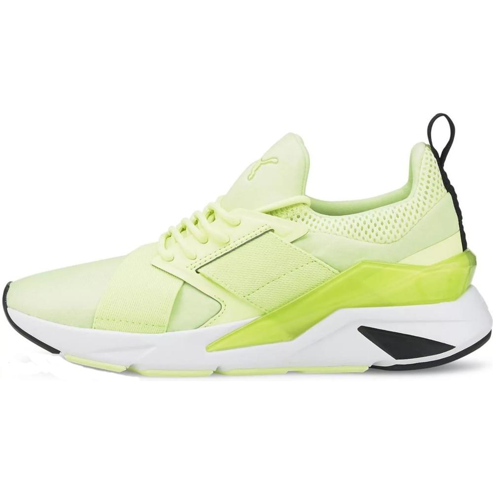 Foto 2 | Tenis Puma 384098-02 Muse X5 Pop Verde Lima para Mujer