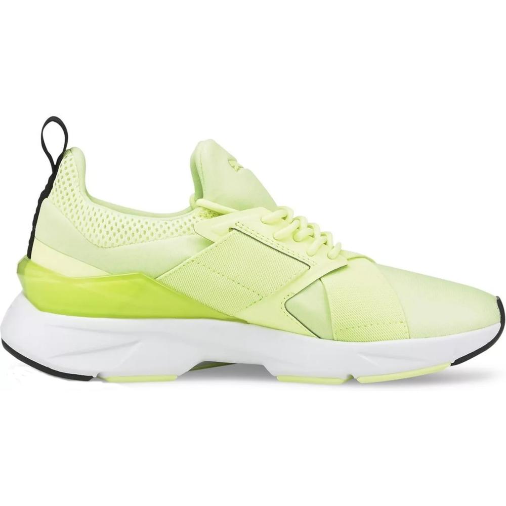 Foto 4 pulgar | Tenis Puma 384098-02 Muse X5 Pop Verde Lima para Mujer