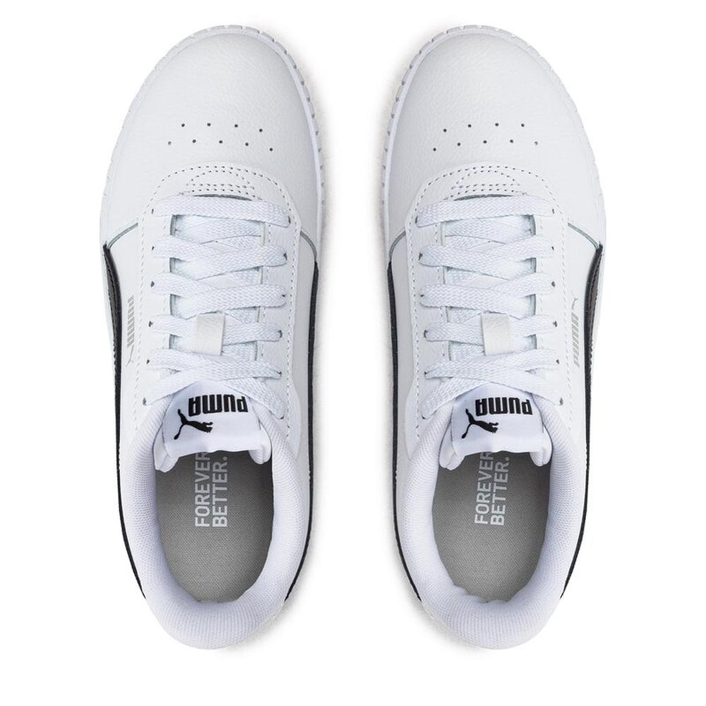 Foto 4 pulgar | Tenis Puma Carina 2.0 Blancos para Mujer