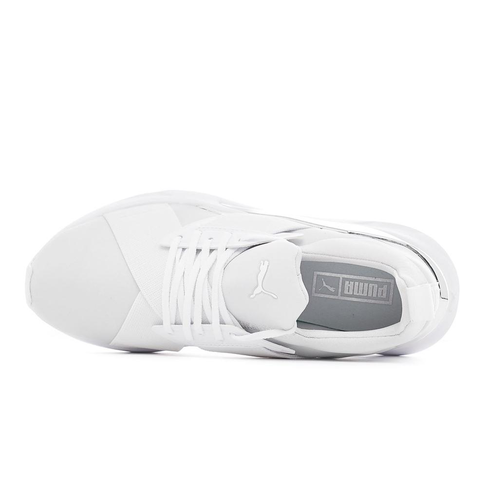 Foto 6 pulgar | Tenis Puma Muse X5 Metal 383954-02 Blanco para Mujer