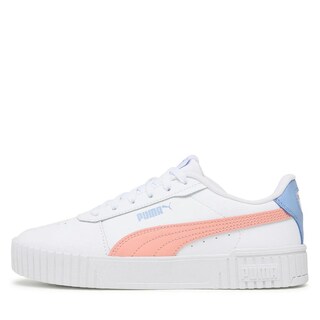 Foto 2 | Tenis Puma Carina 2.0 Jr 386185-12 Blancos para Mujer