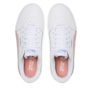 Foto 4 | Tenis Puma Carina 2.0 Jr 386185-12 Blancos para Mujer