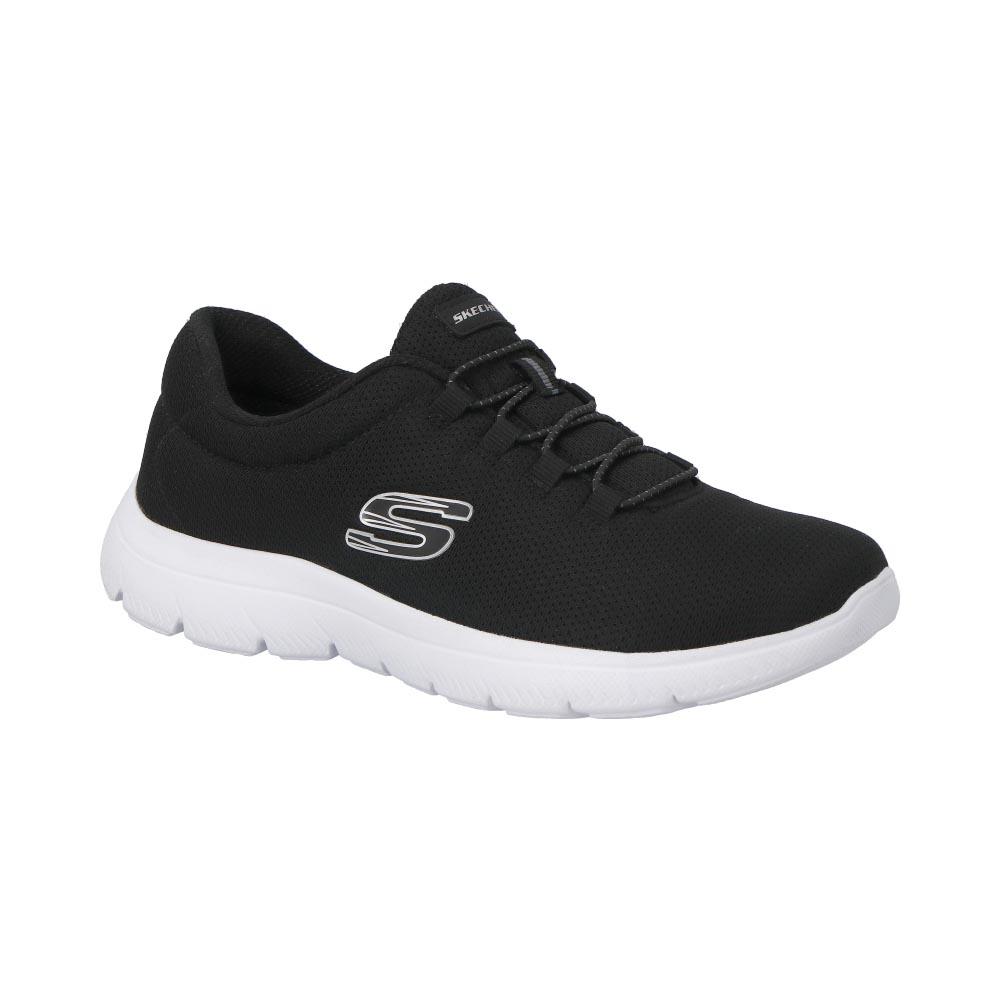 Foto 2 pulgar | Tenis Deportivos Skechers Mujer Deportivos Memory Foam Negro