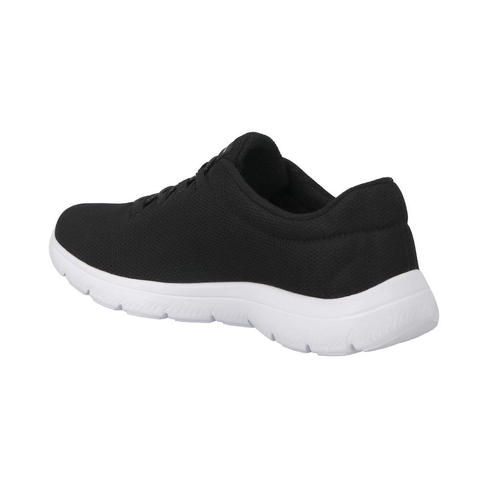 Foto 4 pulgar | Tenis Deportivos Skechers Mujer Deportivos Memory Foam Negro