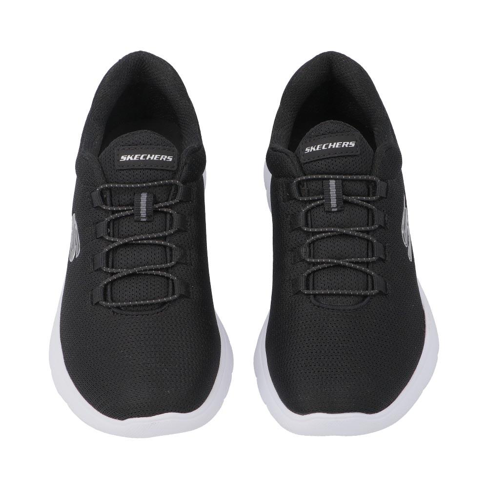 Foto 4 | Tenis Deportivos Skechers Mujer Deportivos Memory Foam Negro