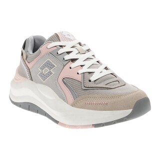Foto 1 | Tenis Lotto Deluxe color Gris para Mujer