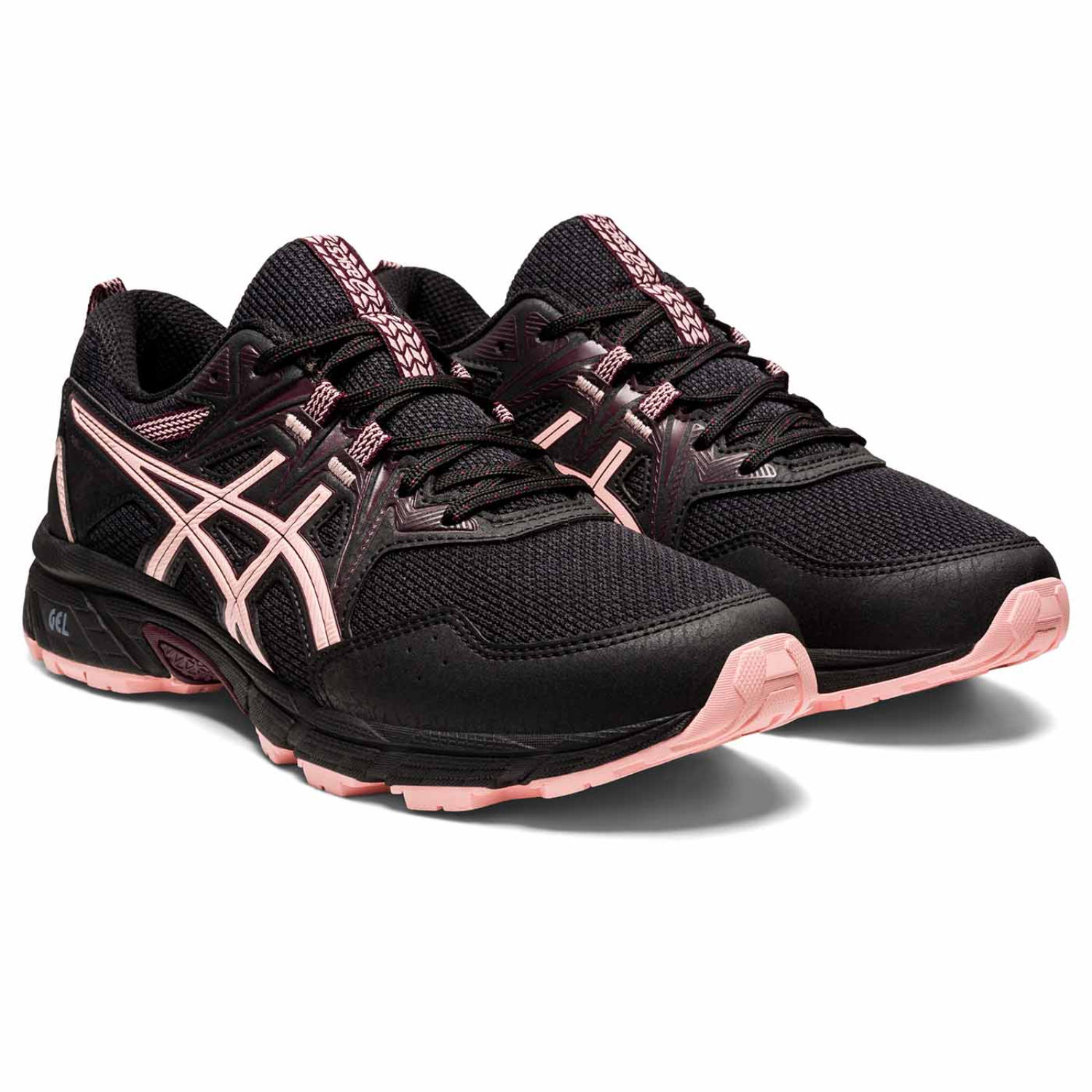 Foto 2 pulgar | Tenis Asics Venture 1012a708009 Negros para Mujer