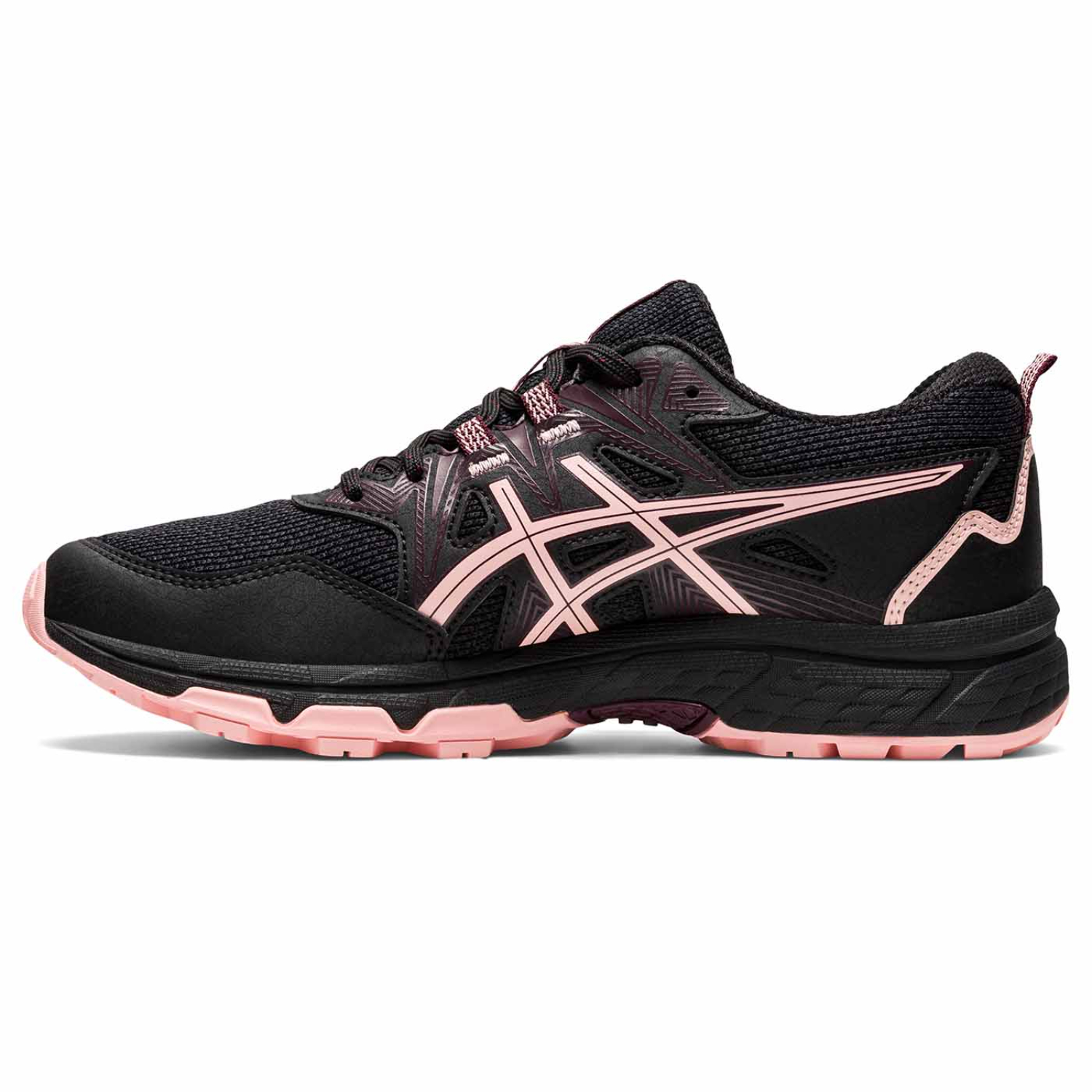 Foto 5 pulgar | Tenis Asics Venture 1012a708009 Negros para Mujer