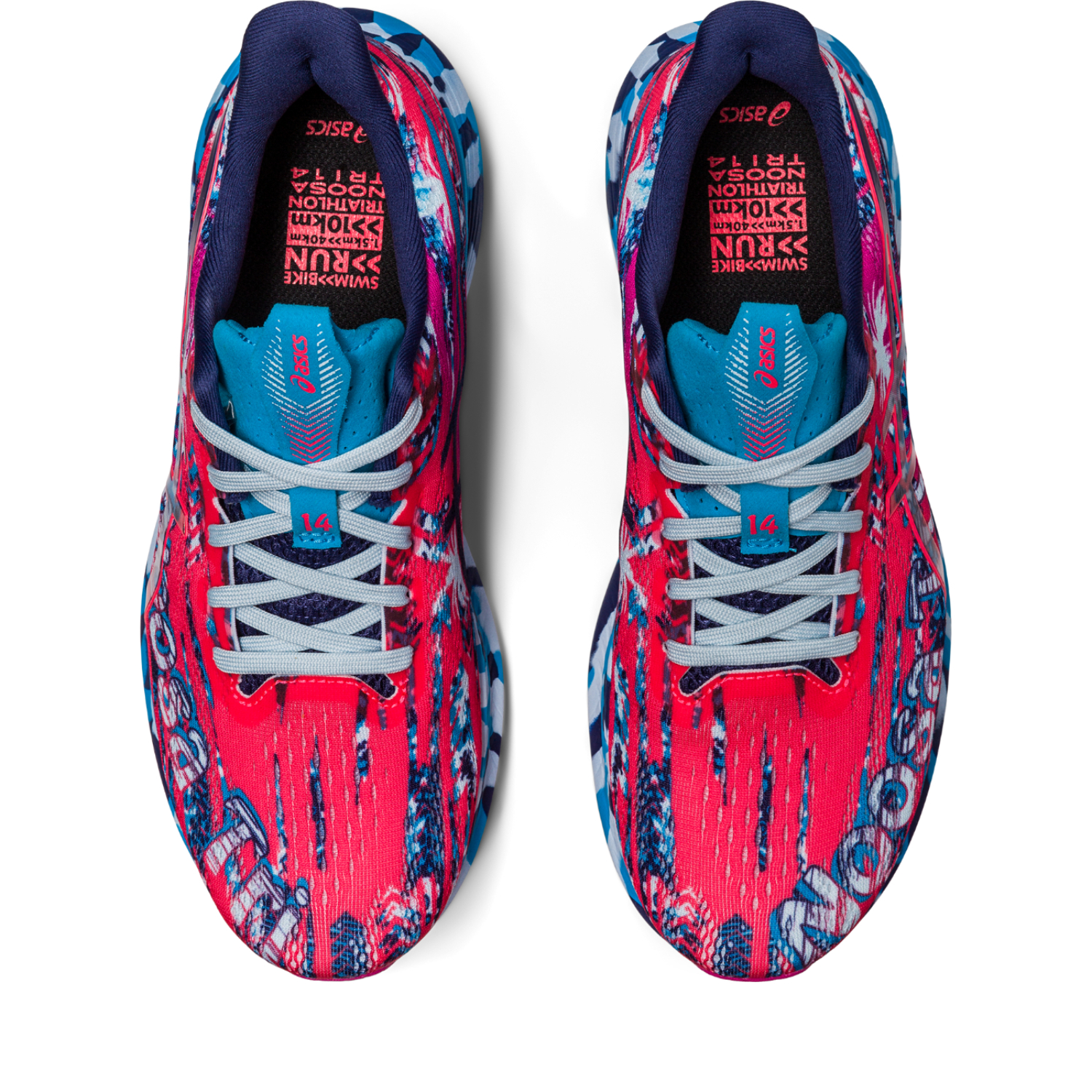 Foto 6 pulgar | Tenis ASICS Noosa Tri 14 Multicolor para Mujer