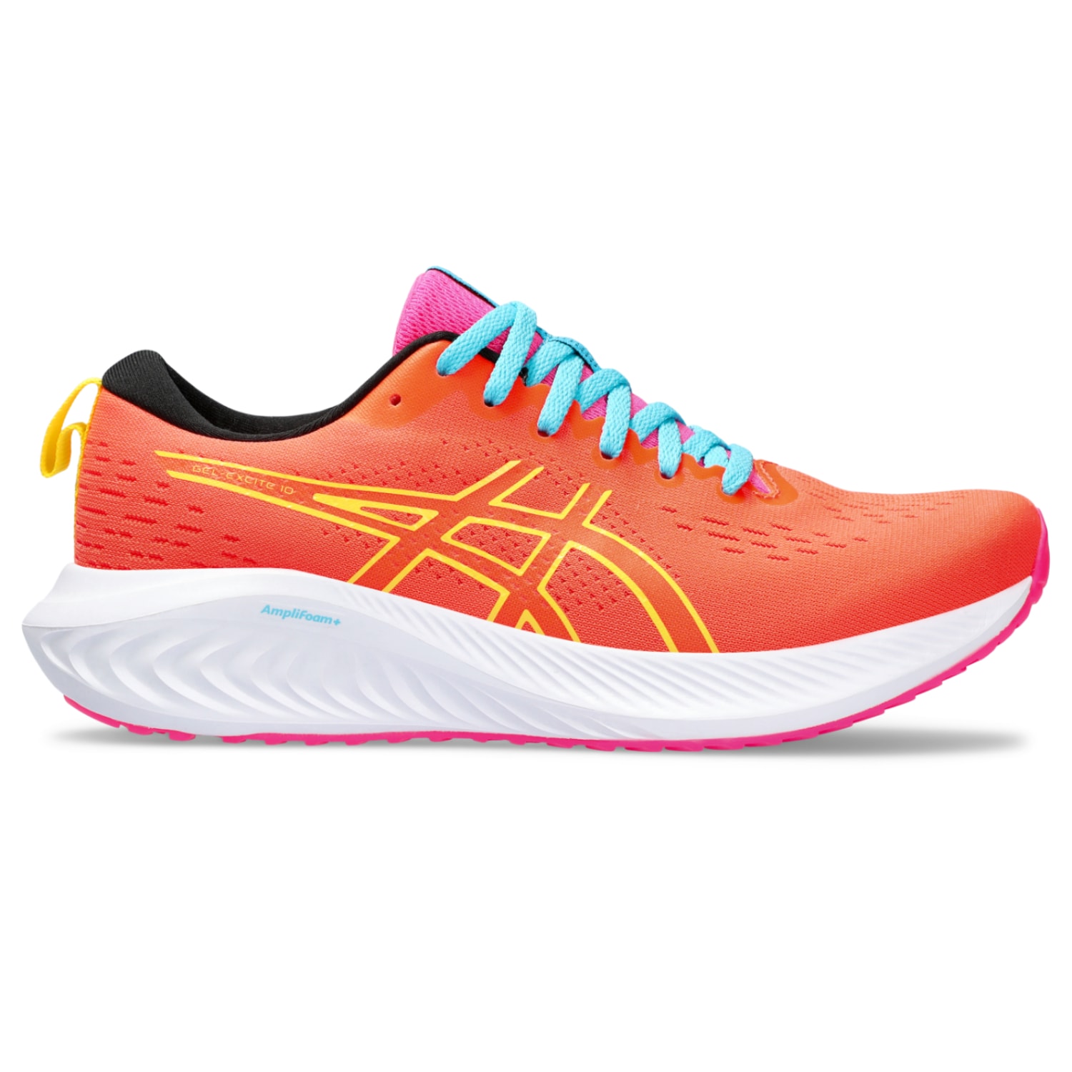 Tenis Asics Excite 10 Naranja 1012b418400 para Mujer $2,099