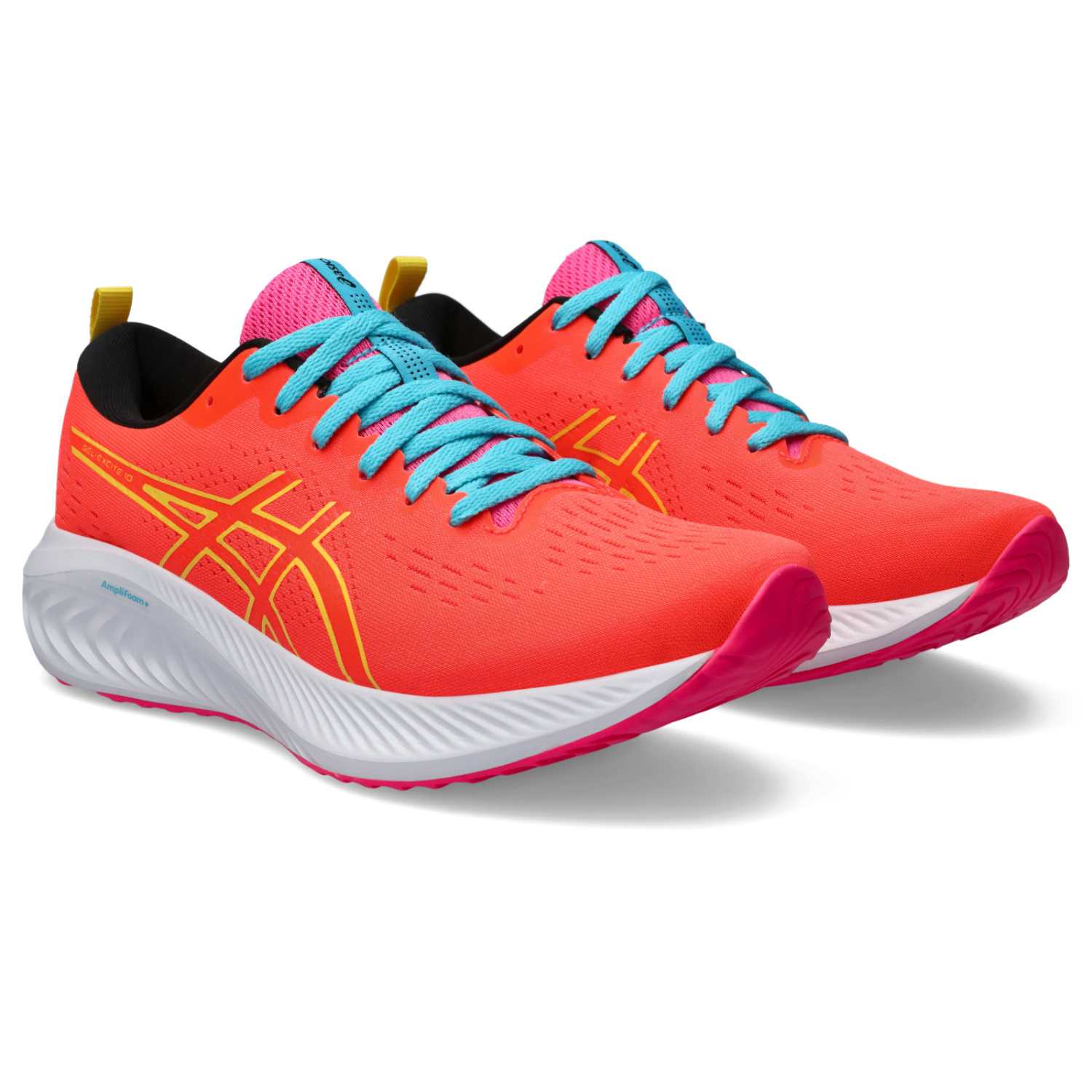 Foto 4 pulgar | Tenis Asics Excite 10 Naranja 1012b418400 para Mujer