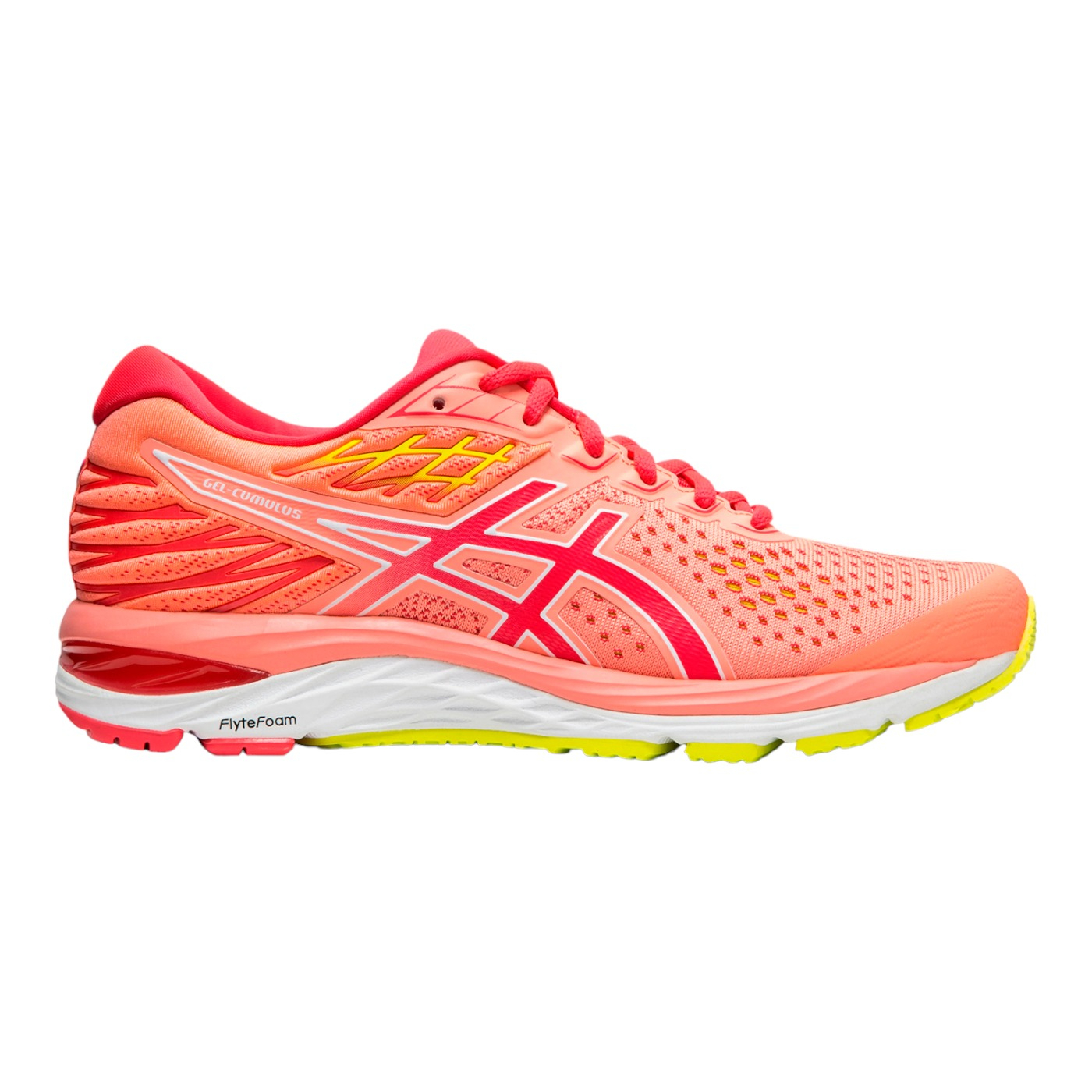 Foto 2 pulgar | Tenis Asics Gel Cumulus 21 Rosas para Mujer