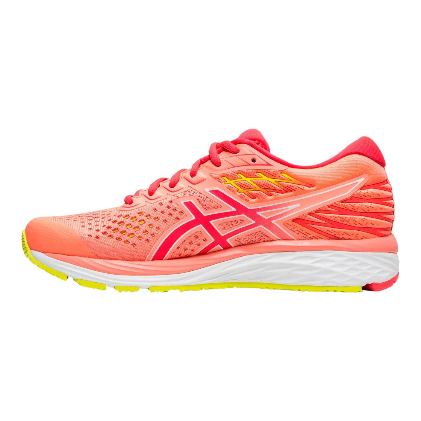 Foto 3 pulgar | Tenis Asics Gel Cumulus 21 Rosas para Mujer