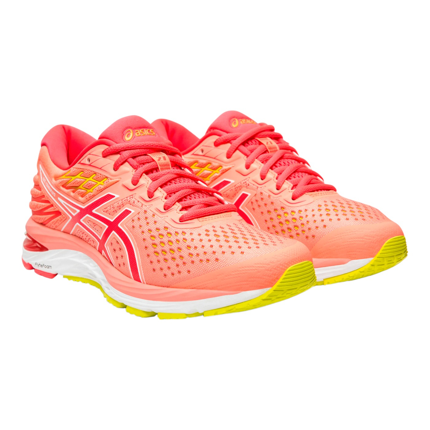 Foto 4 pulgar | Tenis Asics Gel Cumulus 21 Rosas para Mujer