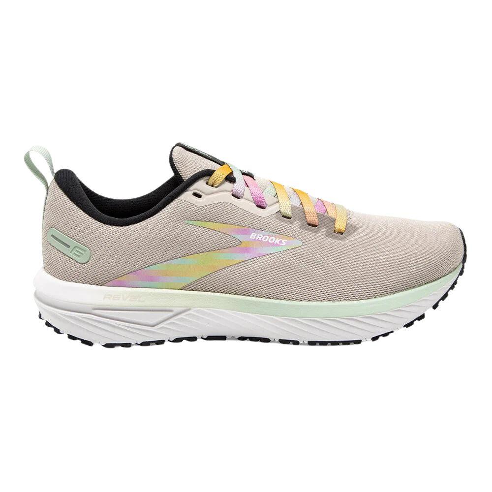 Tenis Brooks Revel 6 Beige para Mujer