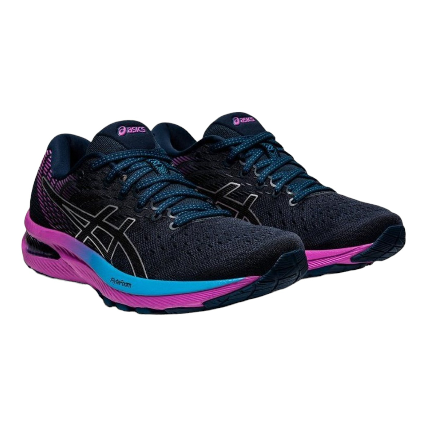 Foto 4 pulgar | Tenis Asics Gel-Cumulus 23 Azules 1012a741403 para Mujer