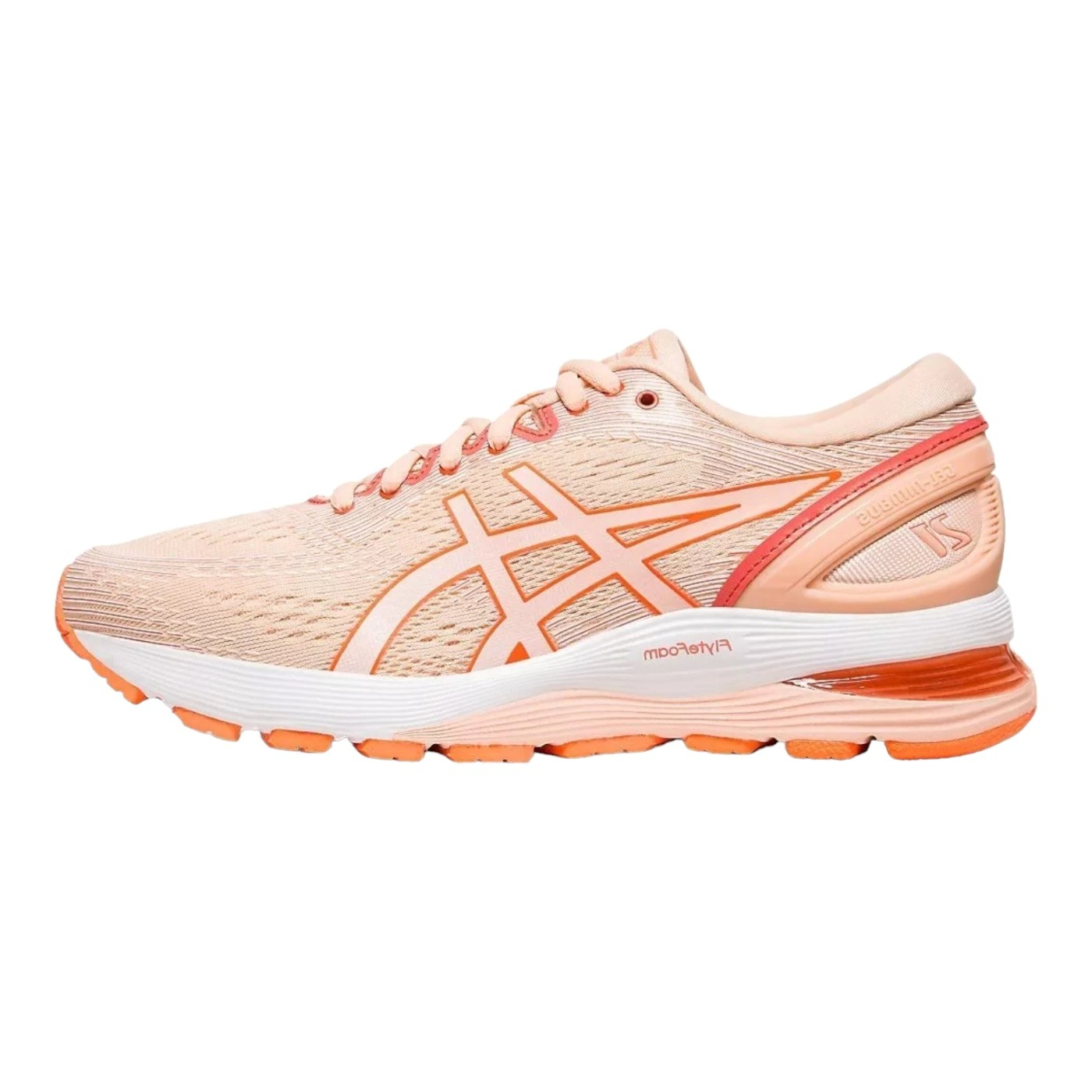 Foto 3 pulgar | Tenis Asics Gel Nimbus 21 Rosas 1012a156701 para Mujer