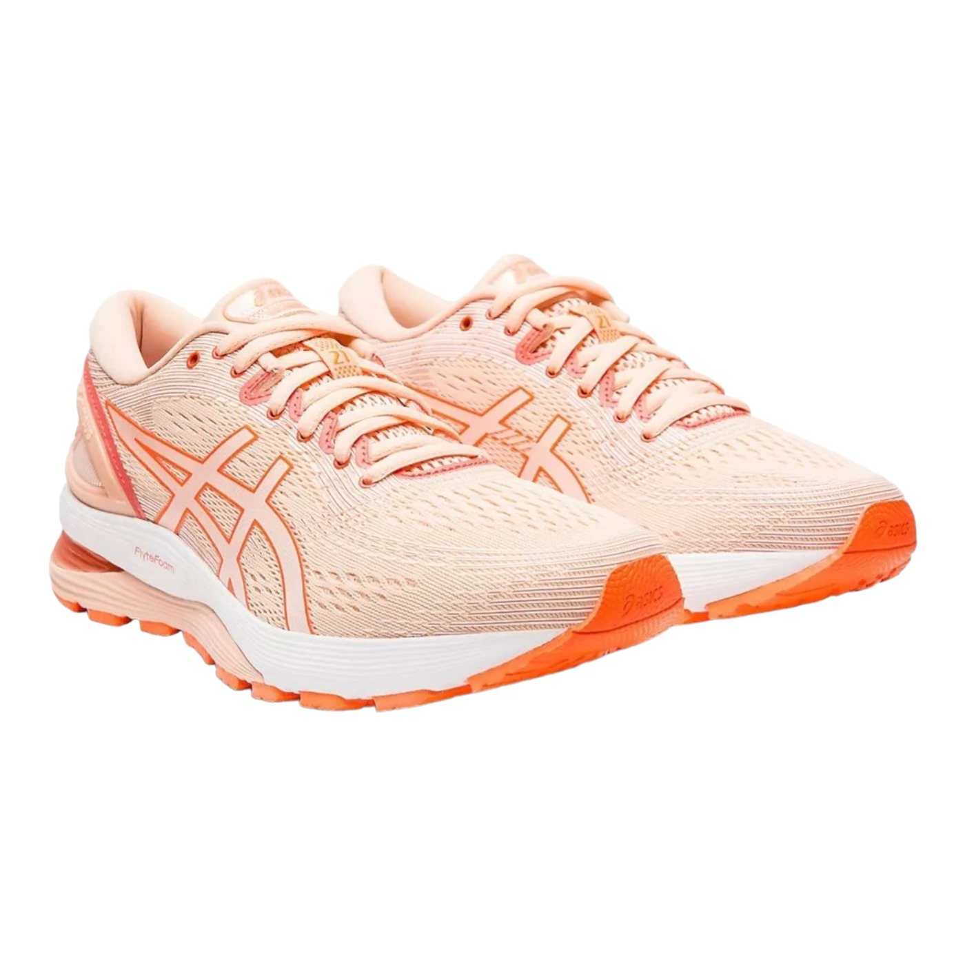 Foto 4 pulgar | Tenis Asics Gel Nimbus 21 Rosas 1012a156701 para Mujer