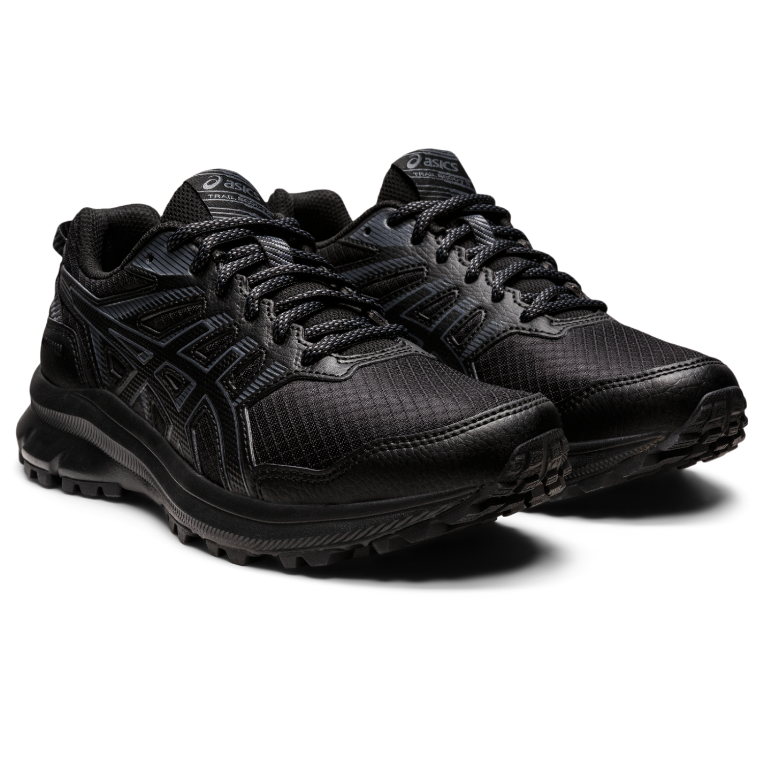 Foto 4 pulgar | Tenis Asics Trail Scout 2 Negros para Mujer