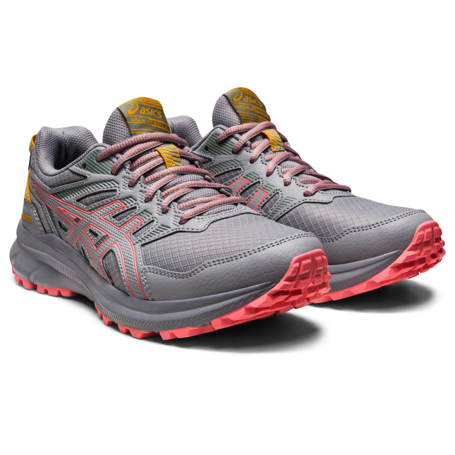 Foto 2 pulgar | Tenis Asics Trail Scout Grises para Mujer