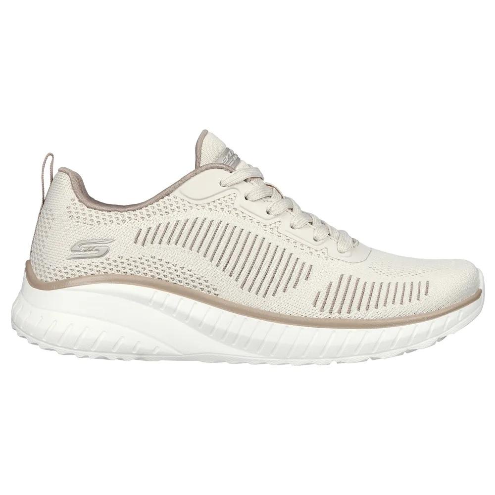 Foto 2 pulgar | Tenis Skechers Bobs Squad Chaos 117228nttp Beige para Mujer