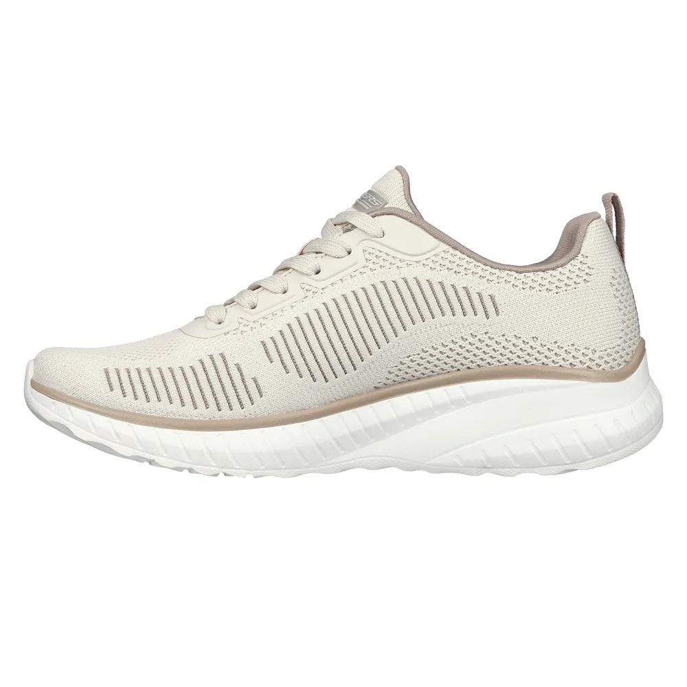 Foto 3 pulgar | Tenis Skechers Bobs Squad Chaos 117228nttp Beige para Mujer