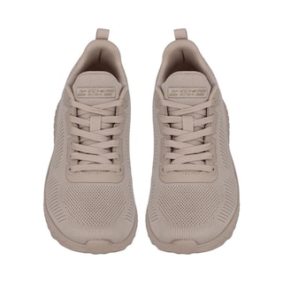 Foto 4 | Tenis Skechers Memory Foam Trainning Deportivos Sport Beige