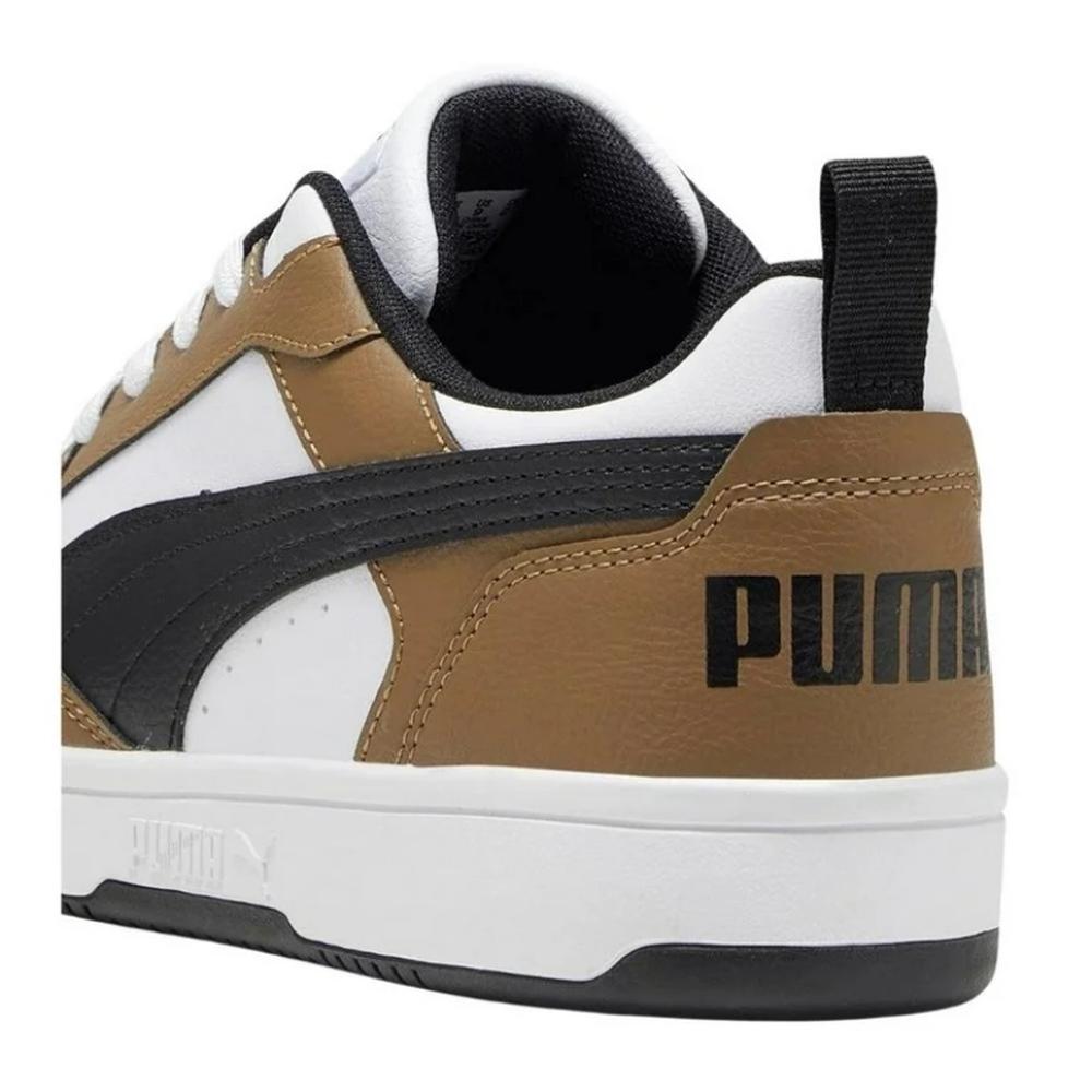 Foto 5 pulgar | Tenis Puma Rebound V6 Low 392328-07 Cafés Unisex