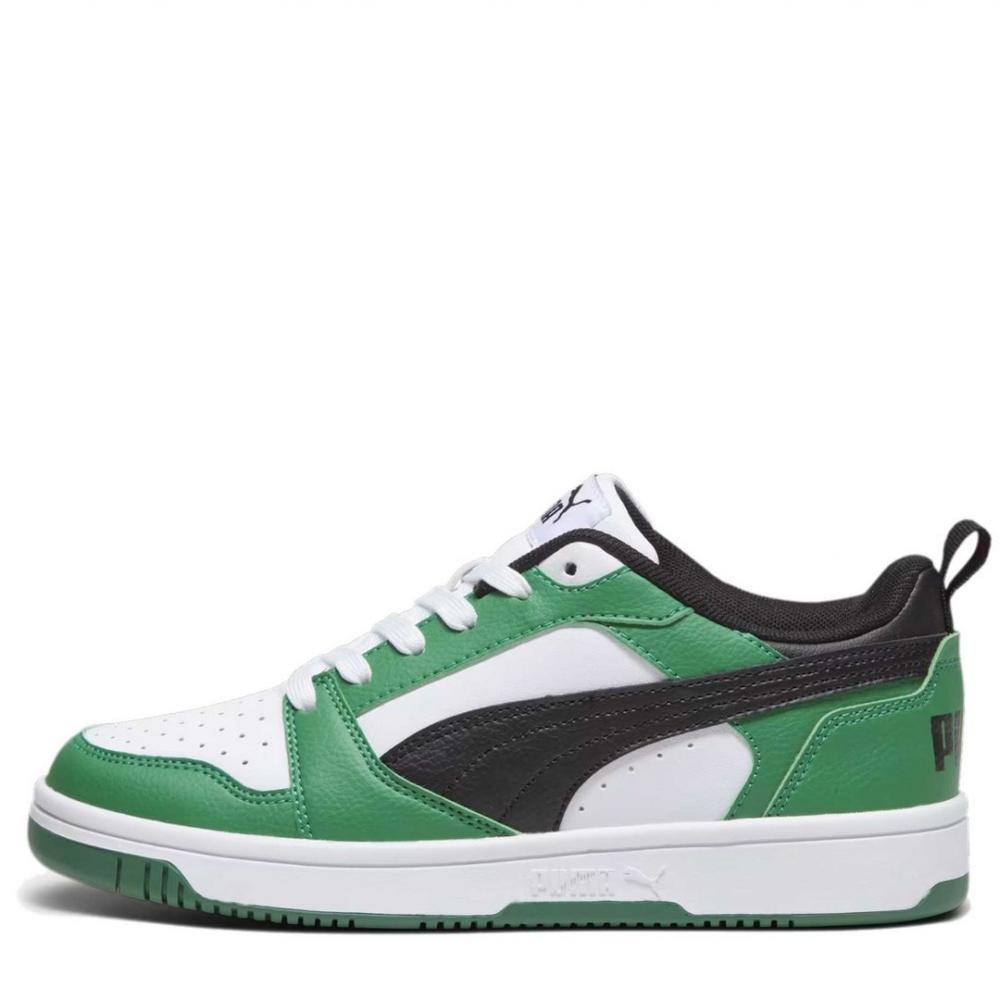 Foto 2 pulgar | Tenis Puma Rebound V6 Lo Jr 393833-05 Verdes Unisex