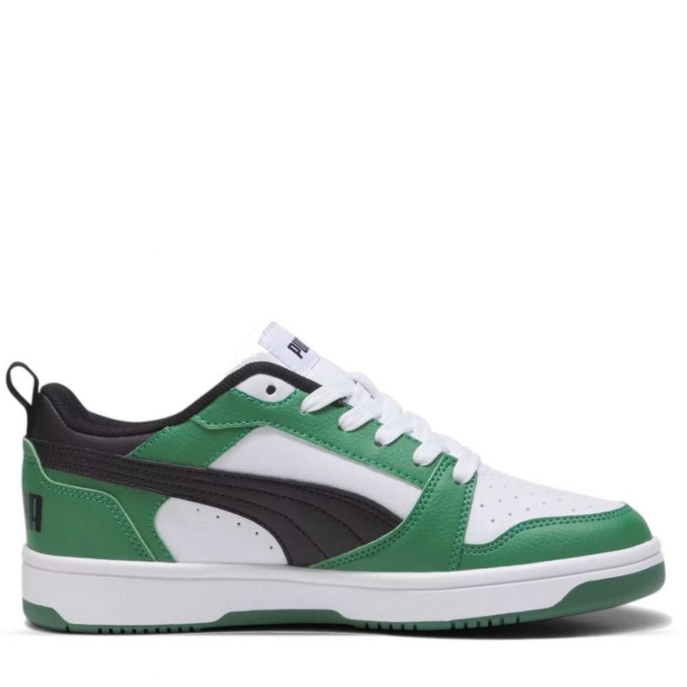 Foto 3 pulgar | Tenis Puma Rebound V6 Lo Jr 393833-05 Verdes Unisex