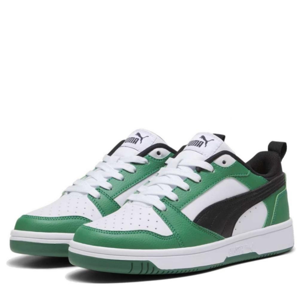 Foto 3 | Tenis Puma Rebound V6 Lo Jr 393833-05 Verdes Unisex