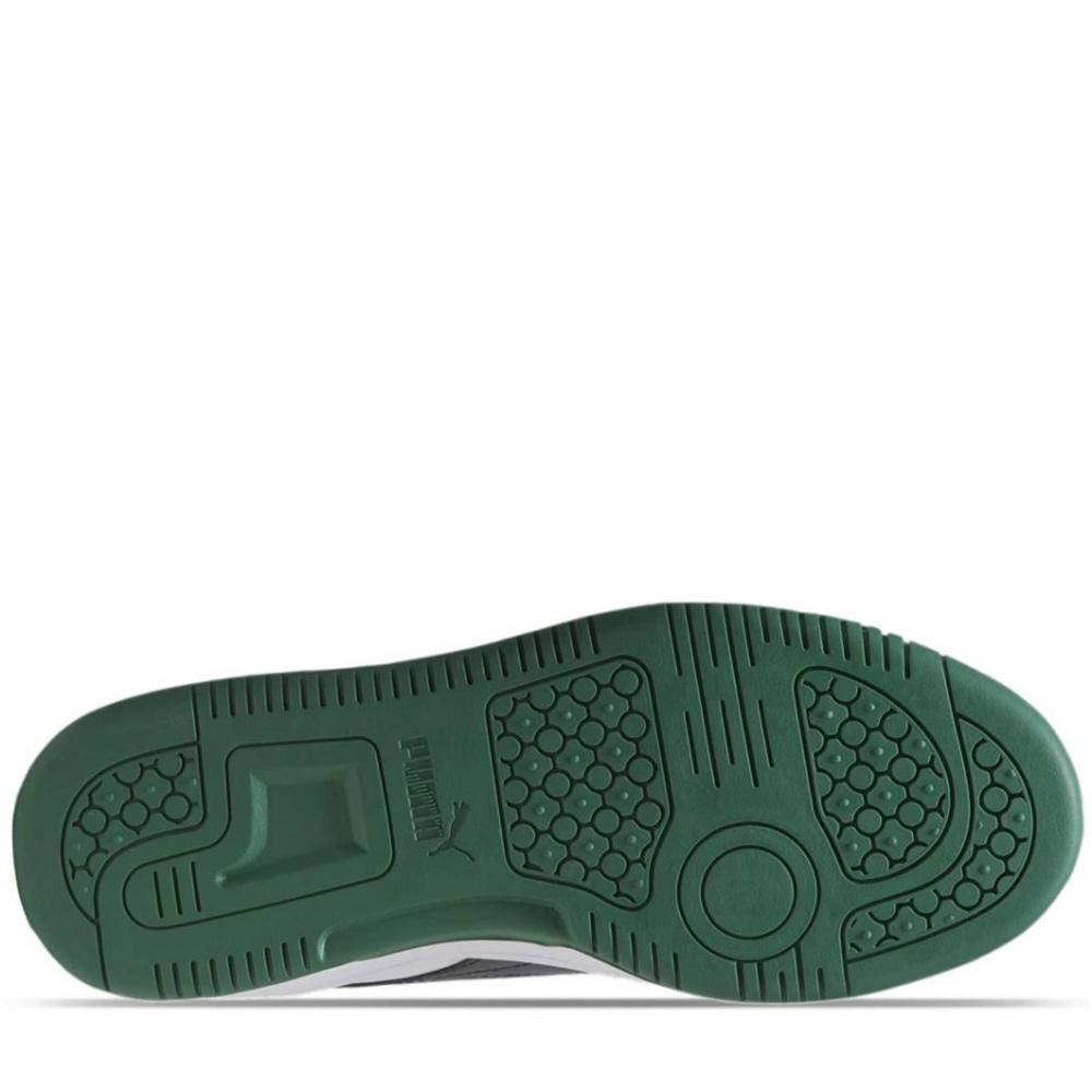 Foto 6 pulgar | Tenis Puma Rebound V6 Lo Jr 393833-05 Verdes Unisex