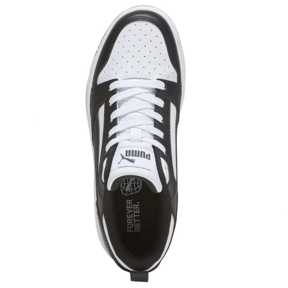 Foto 5 pulgar | Tenis Puma Rebound V6 Lo Jr 393833-01 Blancos Unisex