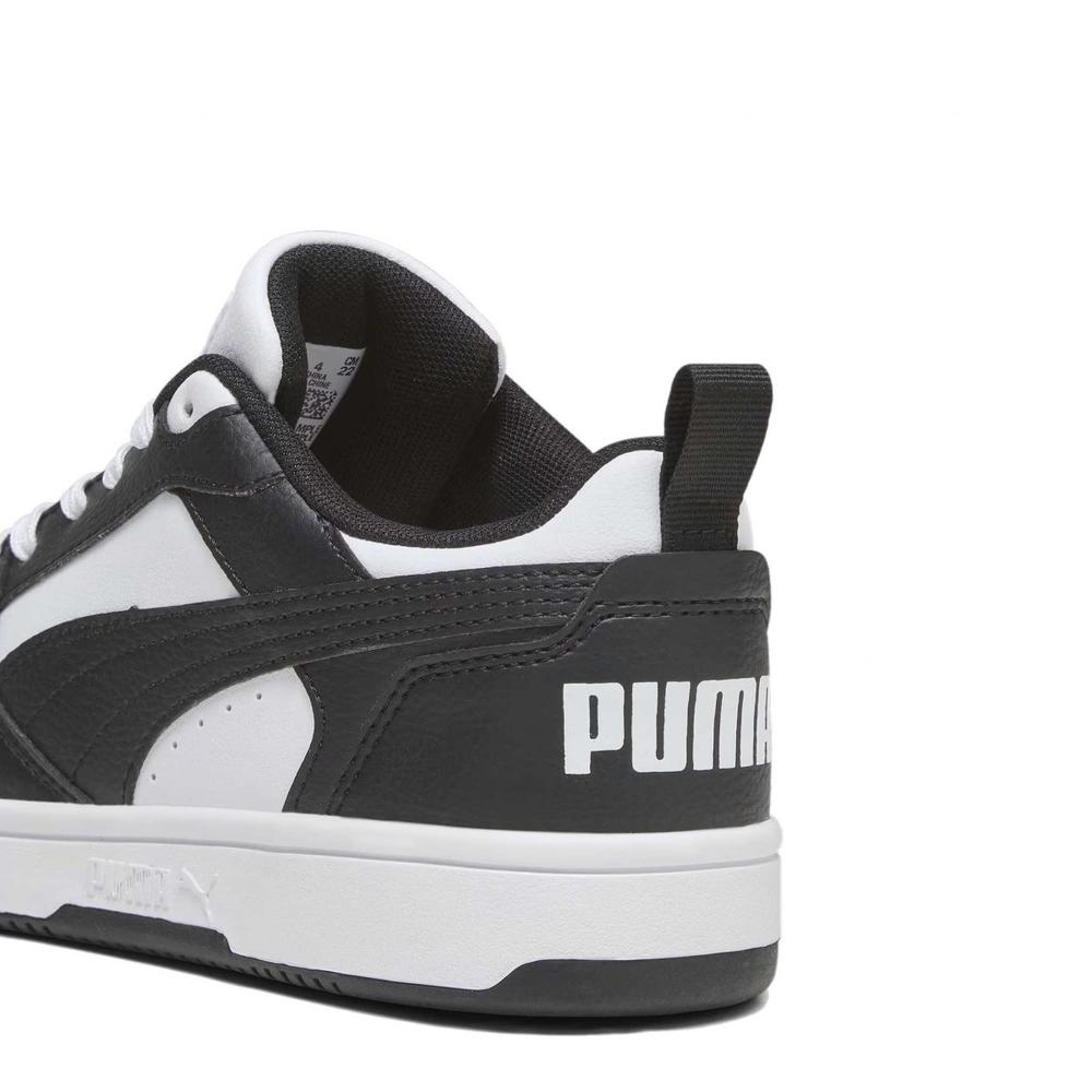 Foto 6 pulgar | Tenis Puma Rebound V6 Lo Jr 393833-01 Blancos Unisex