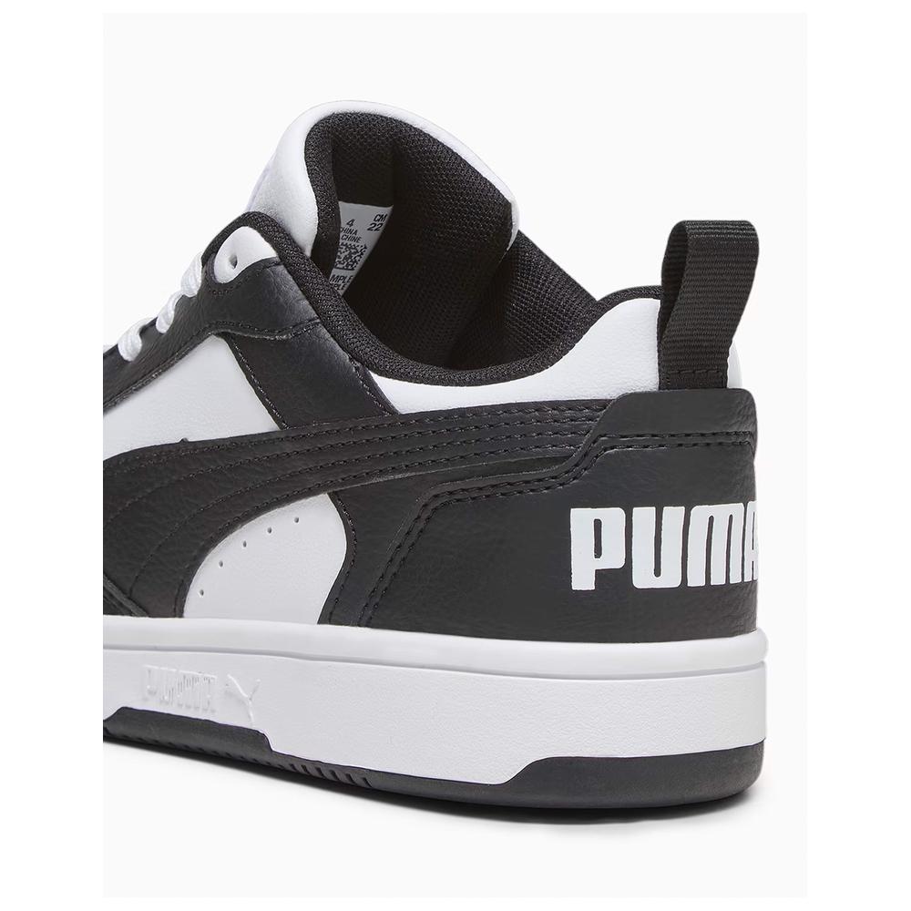 Foto 8 pulgar | Tenis Puma Rebound V6 Lo Jr 393833-01 Blancos Unisex