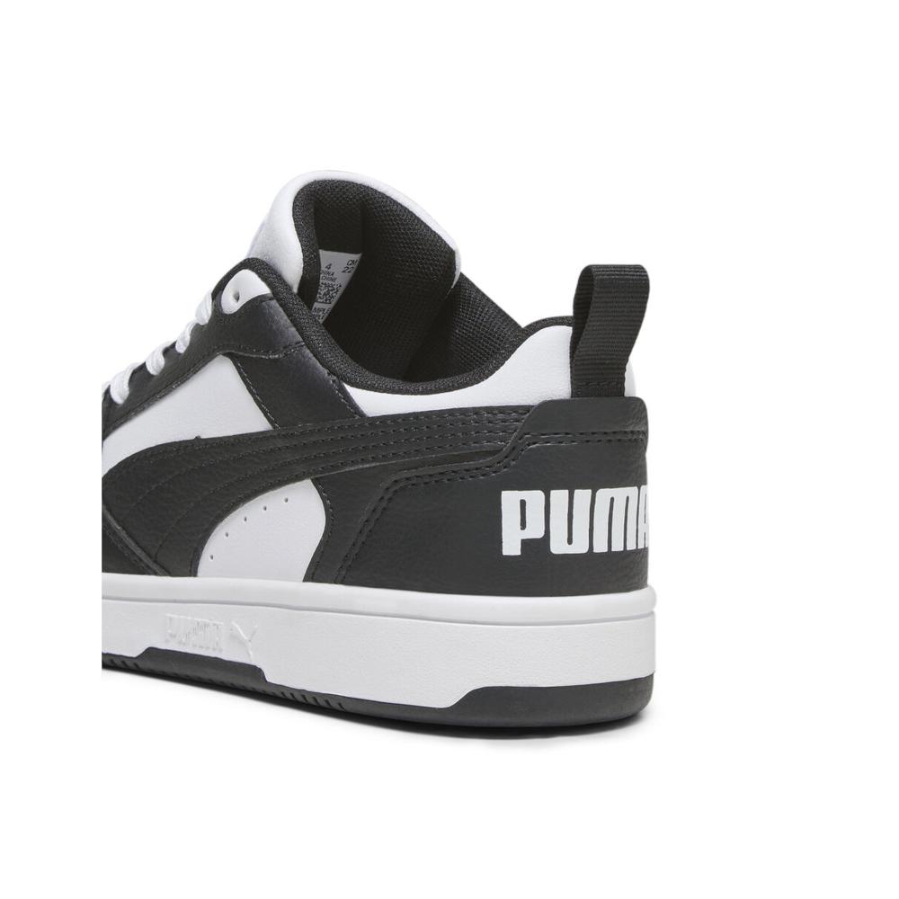 Foto 9 pulgar | Tenis Puma Rebound V6 Lo Jr 393833-01 Blancos Unisex