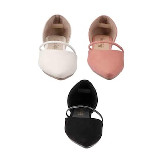 Foto 3 | Zapatos Flats Casuales Tripack para Mujer