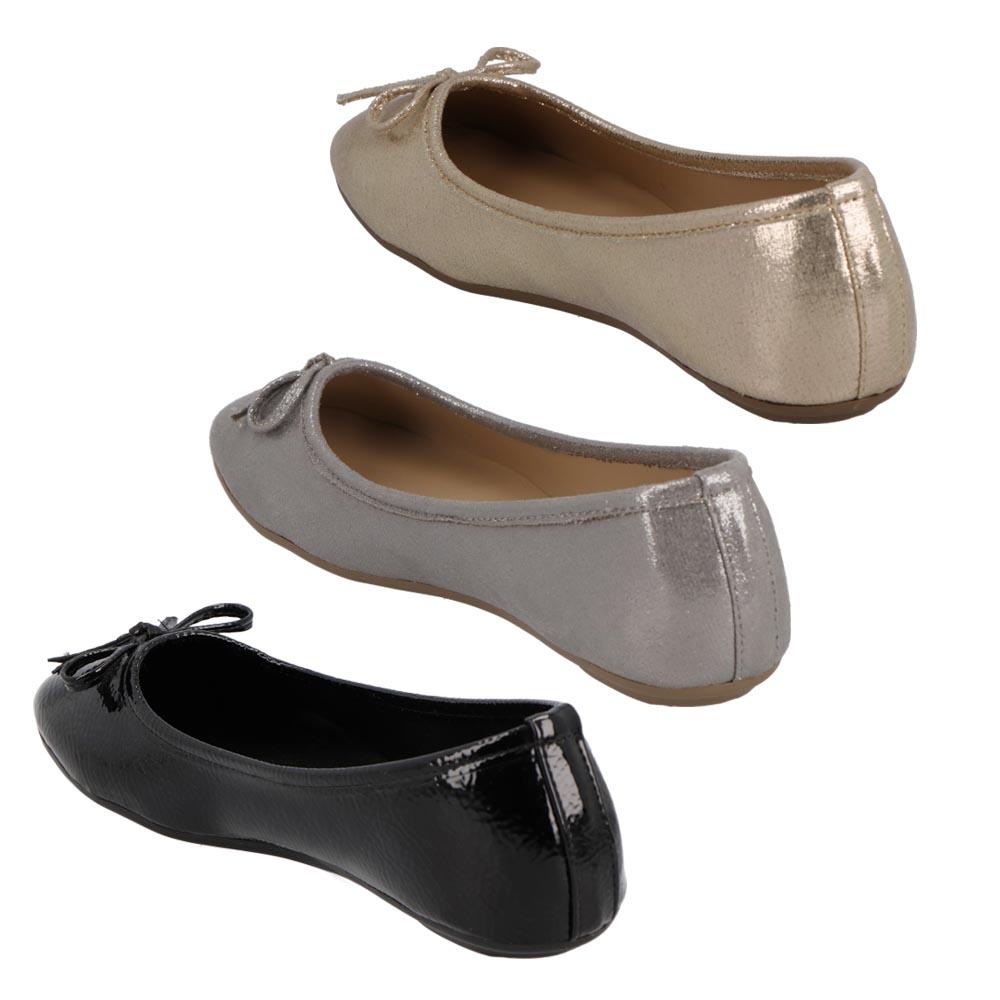 Foto 4 pulgar | 3 Pack Flats Casuales de Charol Cosmo Paris By Beser para Mujer