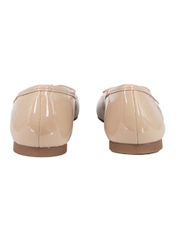 Foto 4 | Balerina Salamandra Flats Confort Charol Zapato Para Mujer
