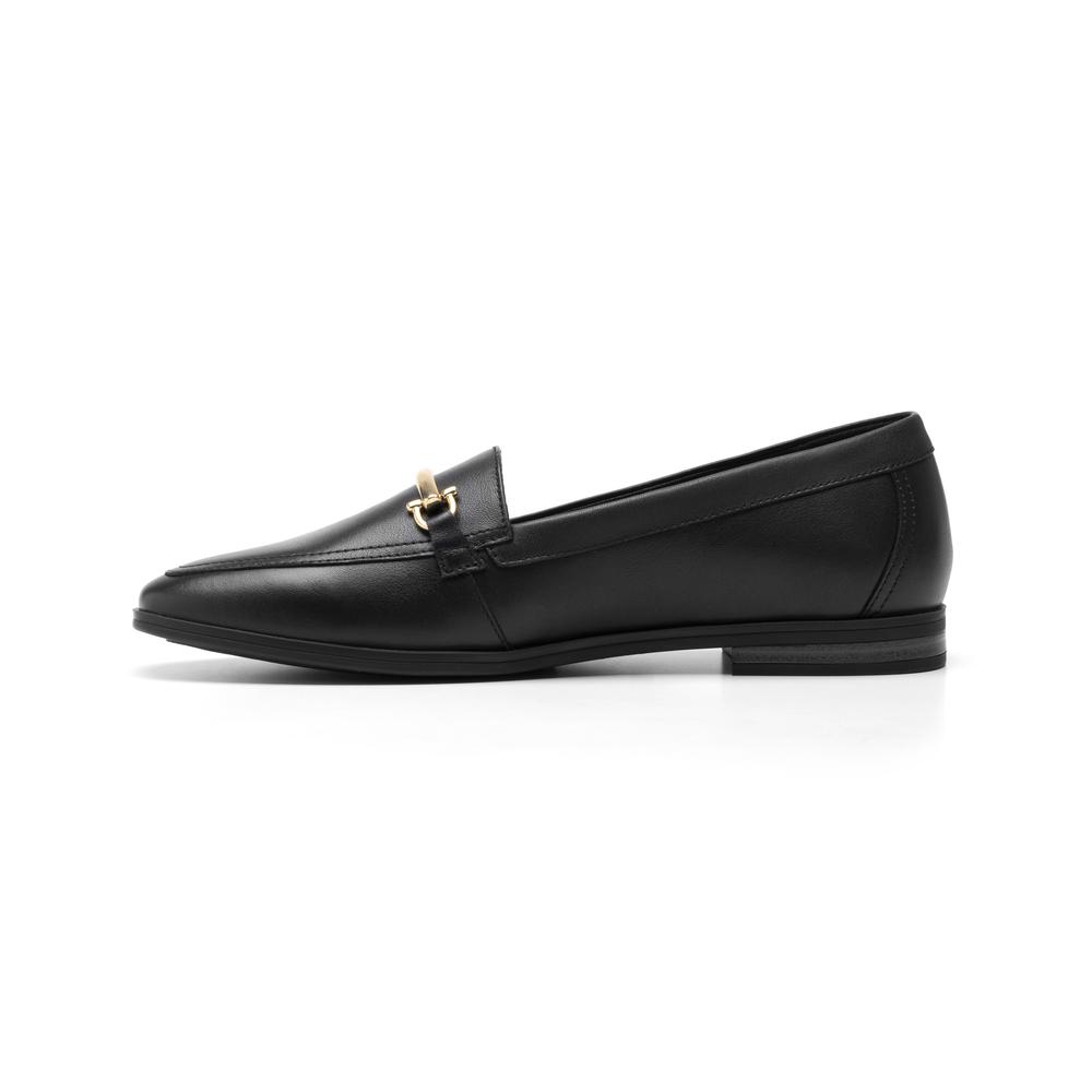 Foto 2 | Mocasines Flexi 126602 color Negro Confort para Mujer