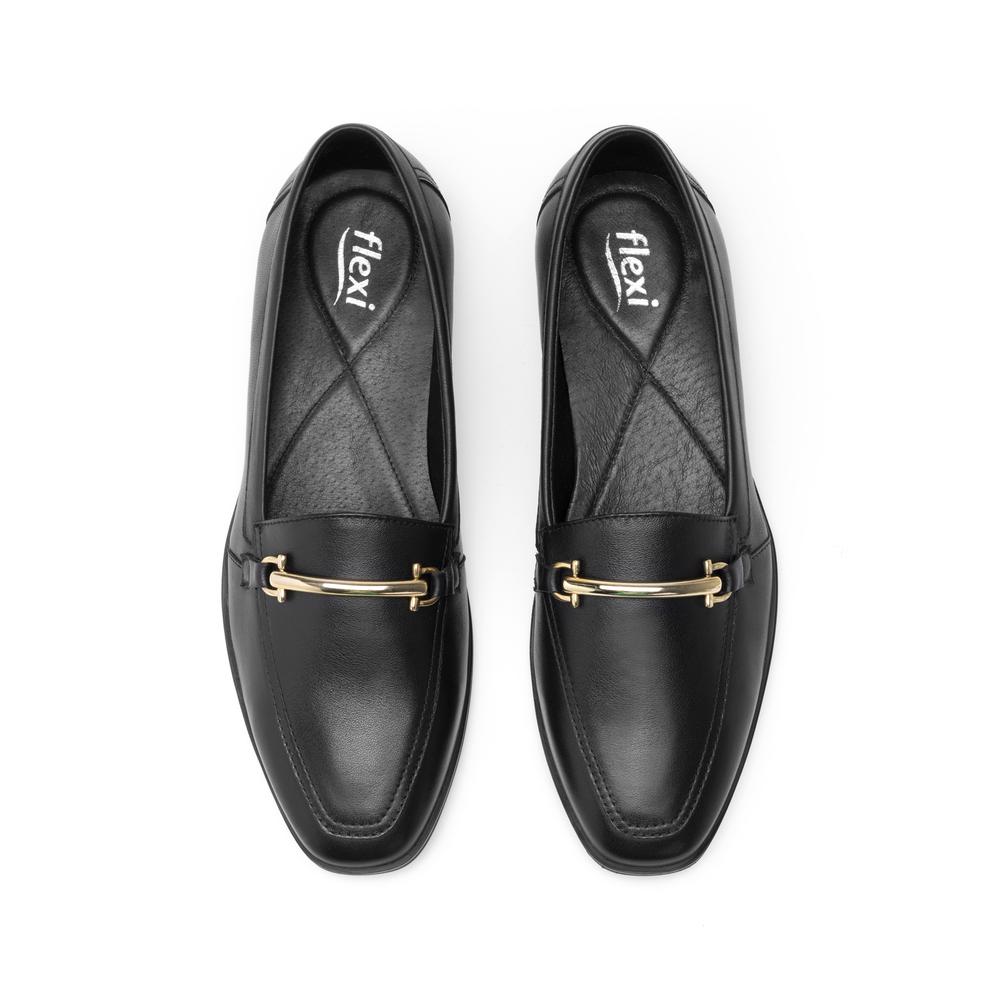 Foto 5 pulgar | Mocasines Flexi 126602 color Negro Confort para Mujer